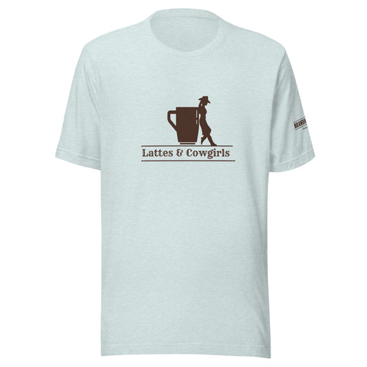 Lattes & Cowgirls Unisex t-shirt