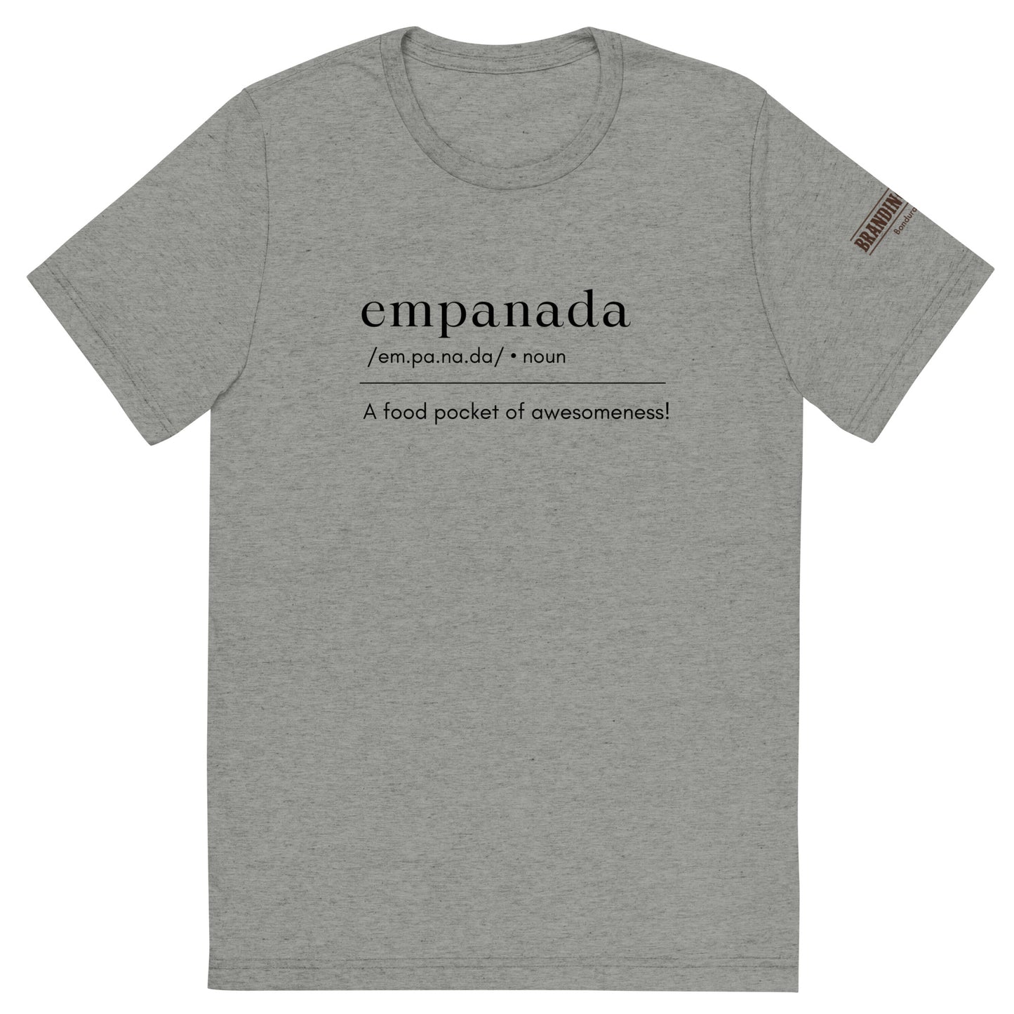 Empanada Definition Tri- Blend Short sleeve t-shirt