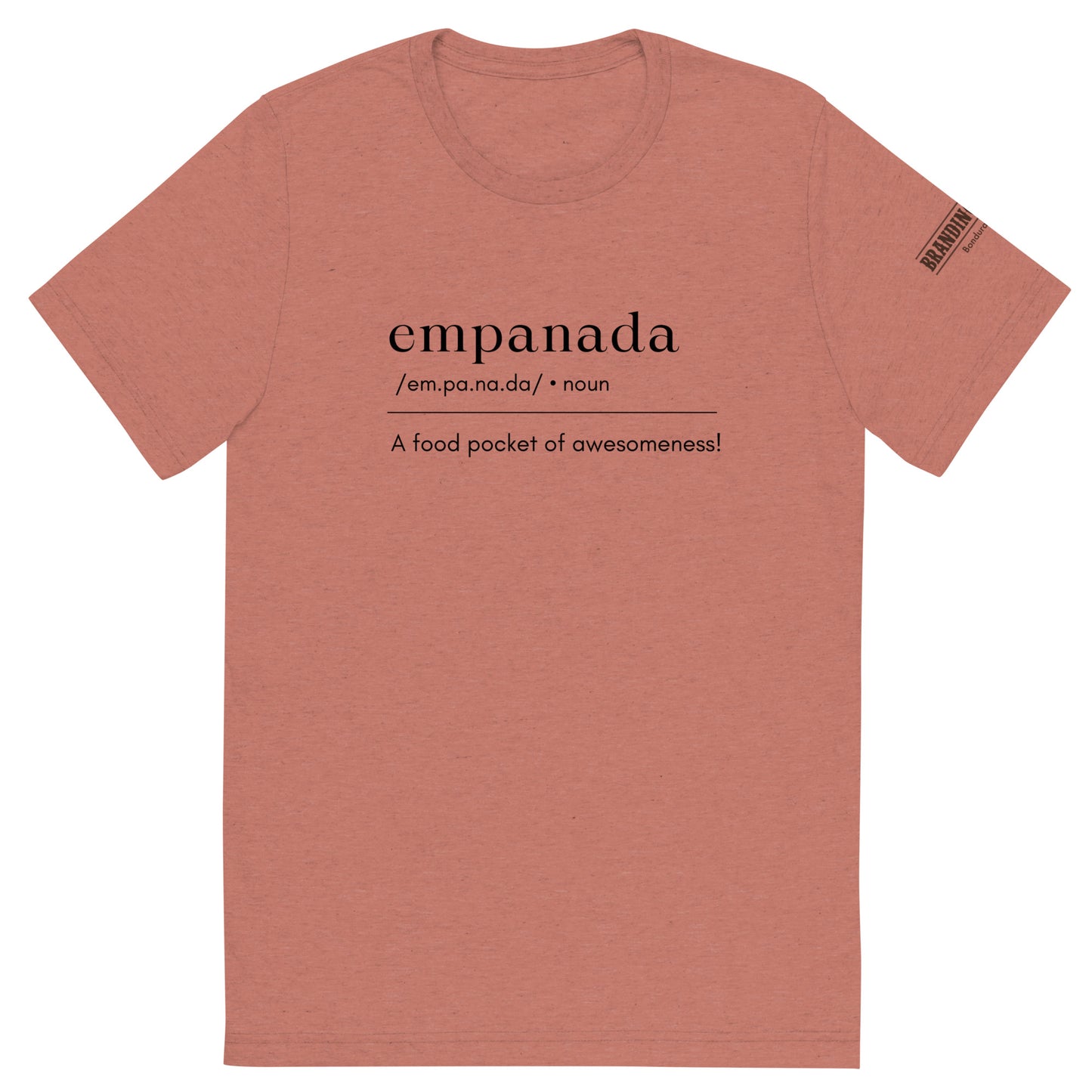 Empanada Definition Tri- Blend Short sleeve t-shirt