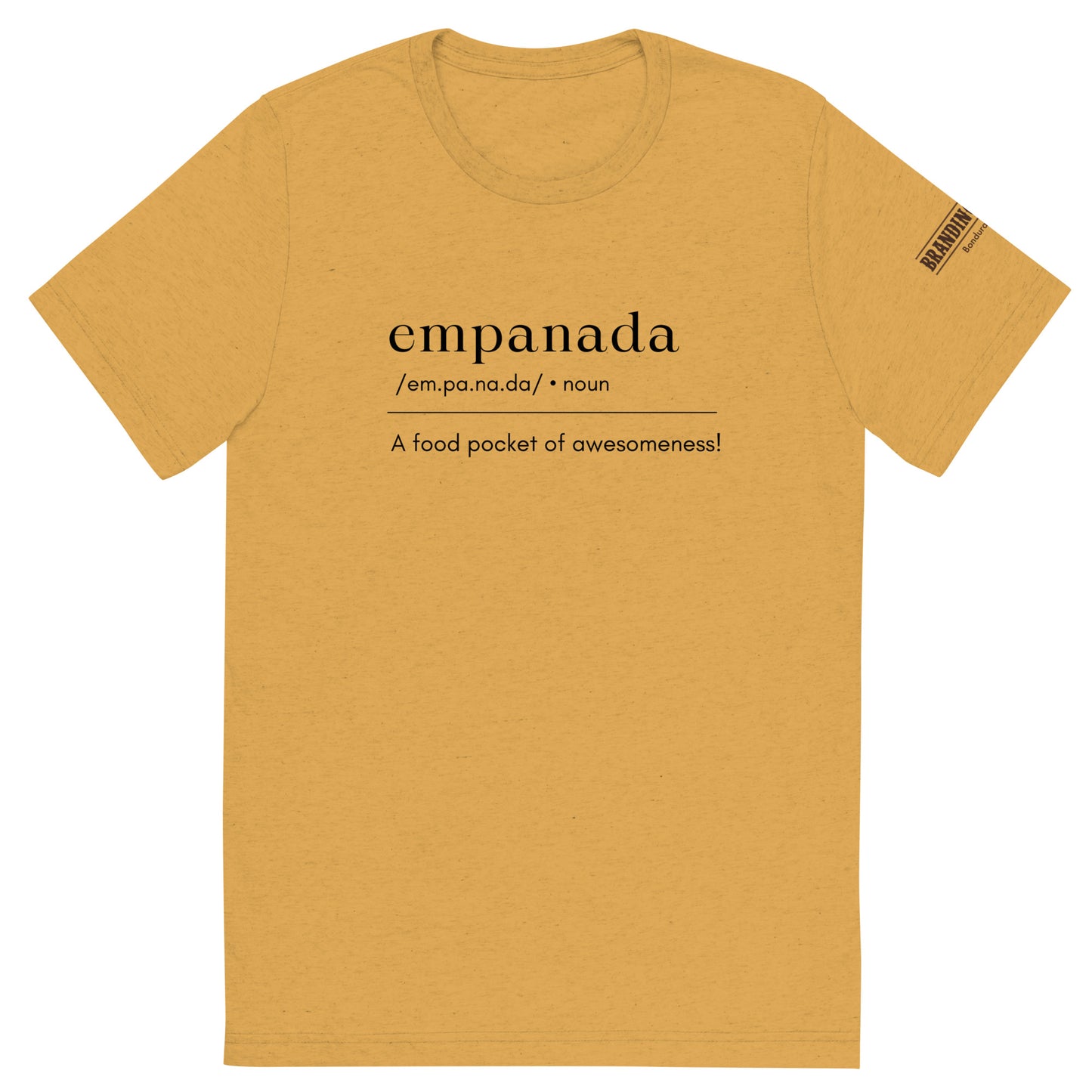 Empanada Definition Tri- Blend Short sleeve t-shirt
