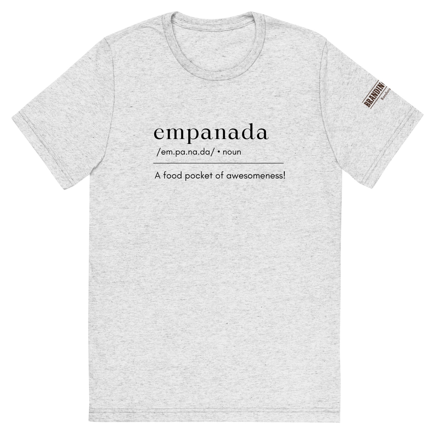 Empanada Definition Tri- Blend Short sleeve t-shirt