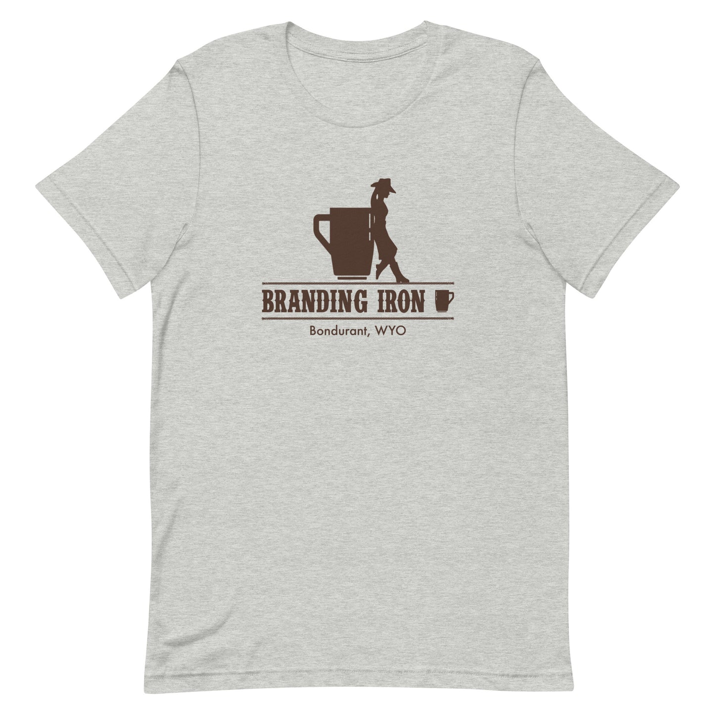 Branding Iron Unisex t-shirt