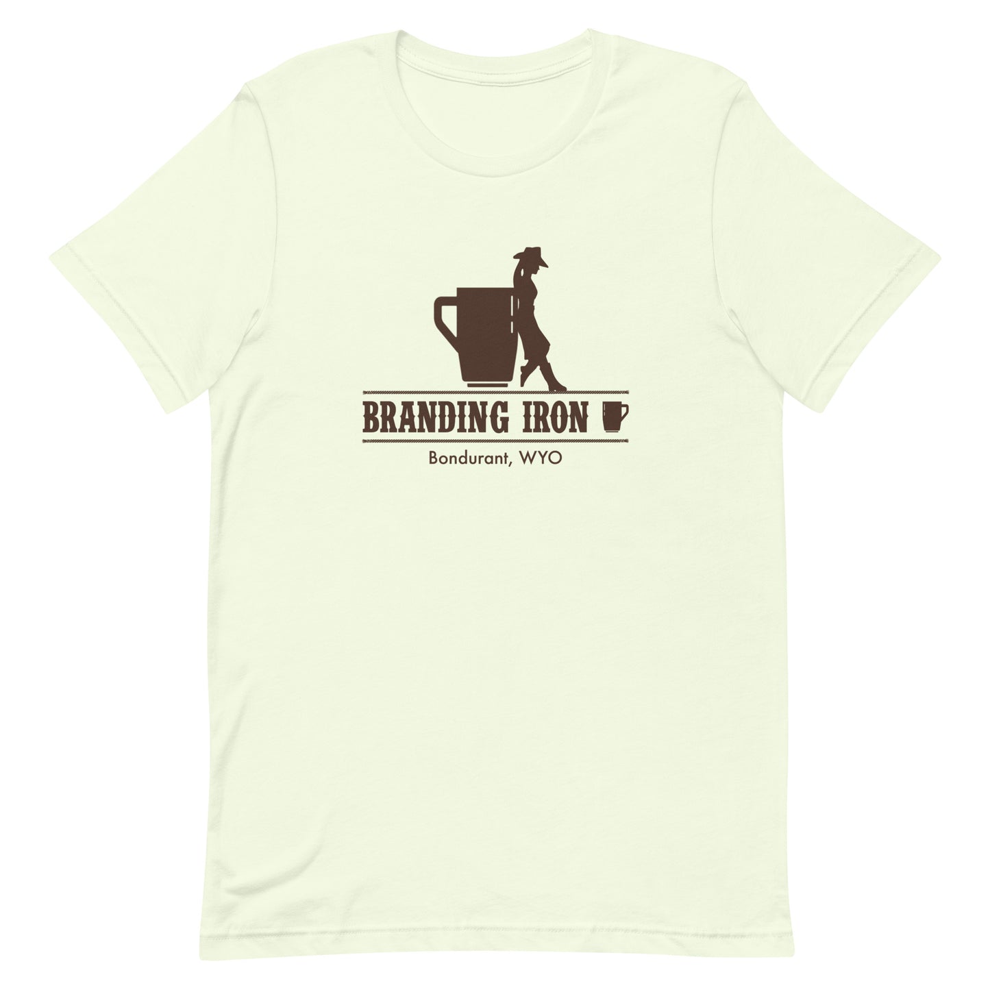 Branding Iron Unisex t-shirt