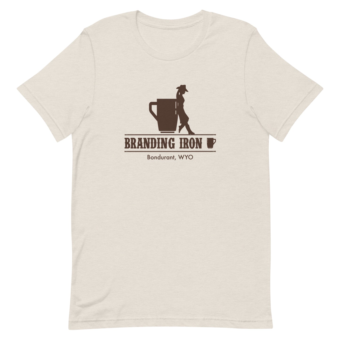 Branding Iron Unisex t-shirt