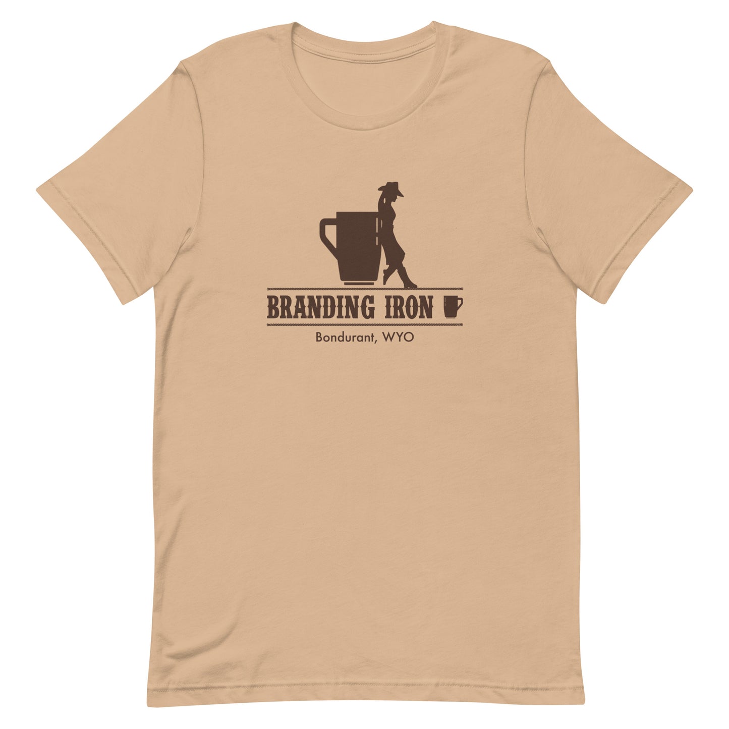 Branding Iron Unisex t-shirt