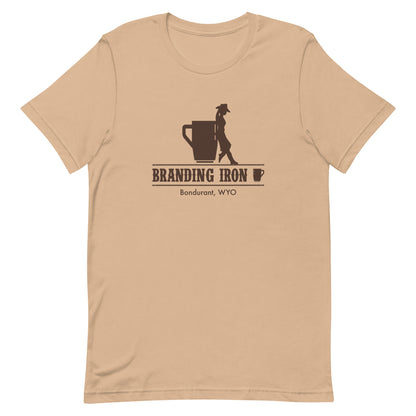 Branding Iron Unisex t-shirt