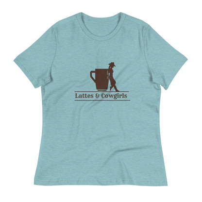 Women's Lattes & Cowgirls Relaxed T-Shirt