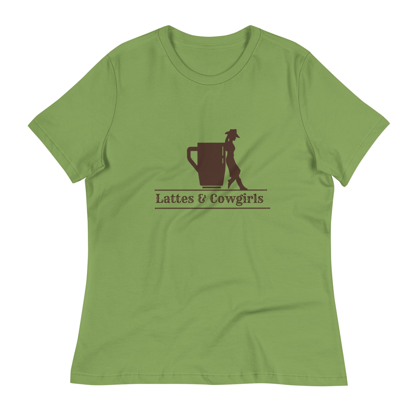 Women's Lattes & Cowgirls Relaxed T-Shirt